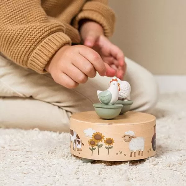 Little Dutch Hudební box natahovací Farma