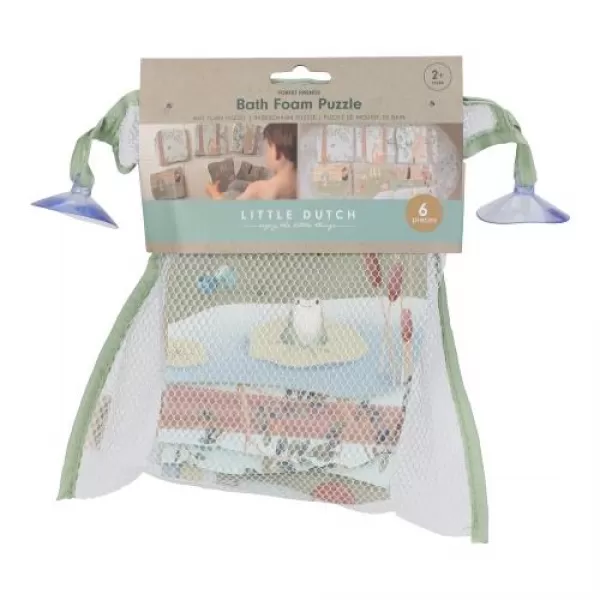 Little Dutch Puzzle pěnové do koupele Forest Friends
