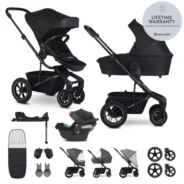 EASYWALKER Kočárek kombinovaný Harvey⁵ XXL AIR + CYBEX Aton B2 i-Size + základna