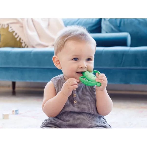 Infantino Kousátko silikonové Hrášek