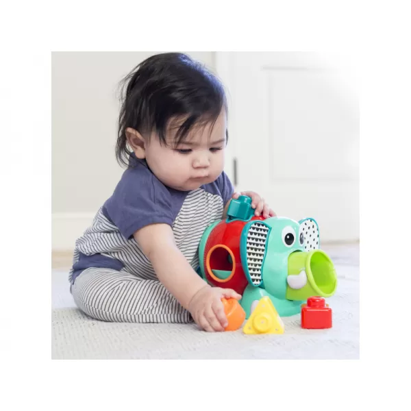 Infantino Slon Jumbo s vkládacími tvary