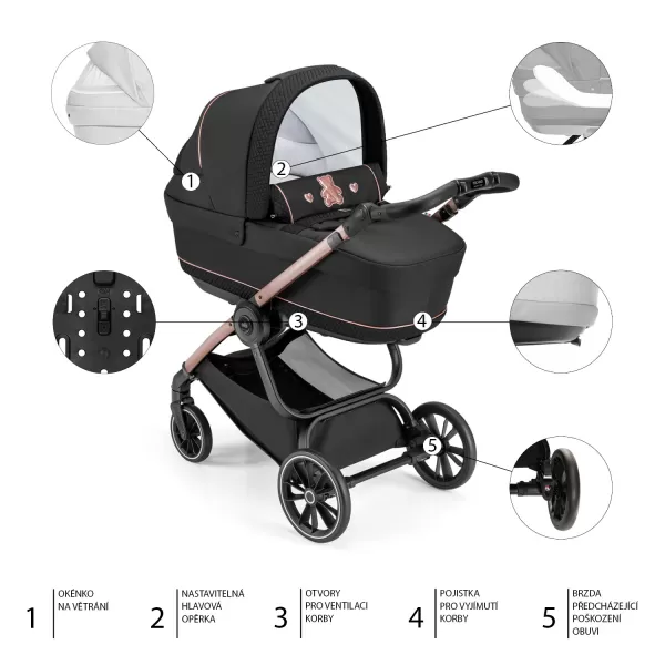 Cam SET Podvozek Techno + Barevný komplet ROMANTIC