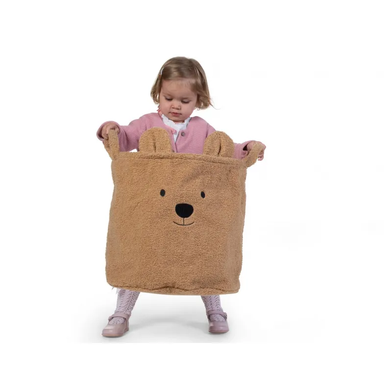 Childhome Koš na hračky Teddy 40x40x40 cm