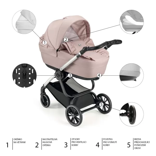 Cam SET Podvozek Techno + Barevný komplet LOVING