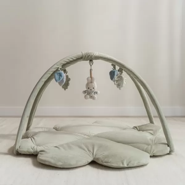 Little Dutch Hrací deka s hrazdou králíček Miffy Lucky Leaves