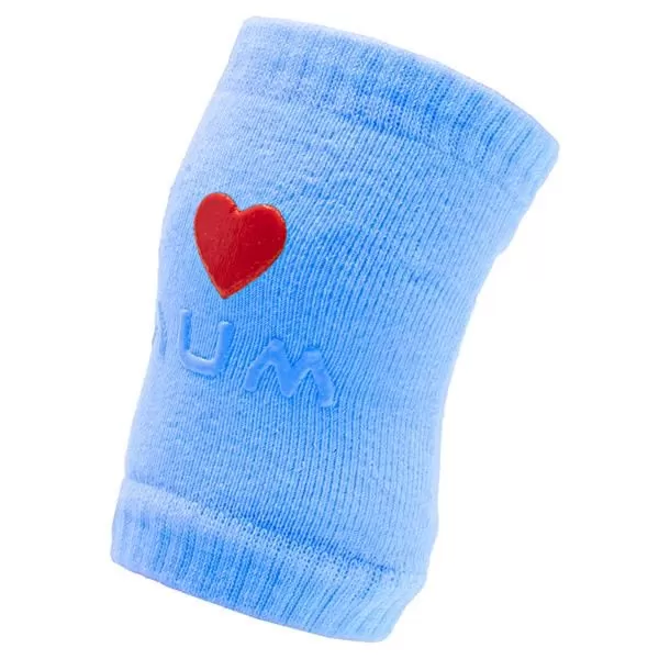 New Baby Dětské nákoleníky s ABS I Love Mum and Dad modré