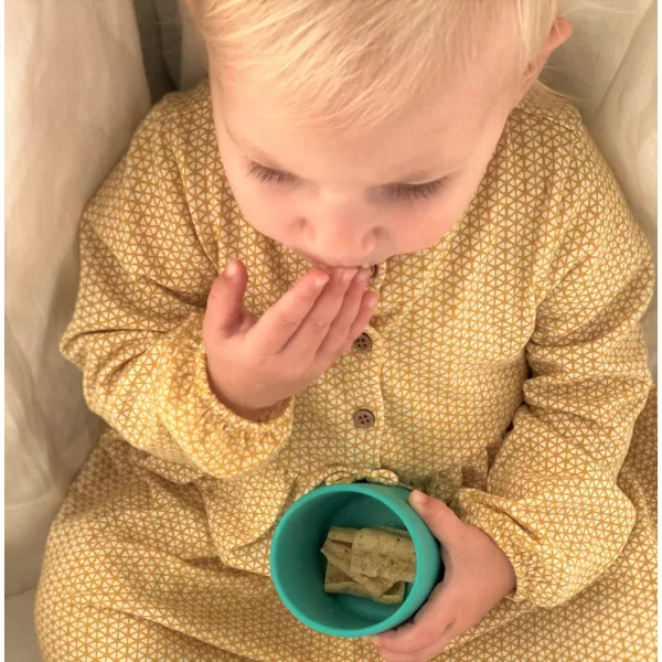 MINIKOIOI Hrnek silikonový mini - Grey