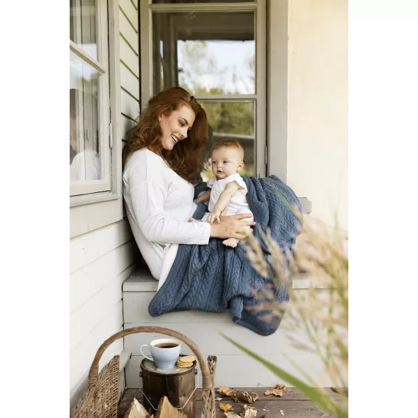 VINTER & BLOOM Deka Cuddly Storm Blue