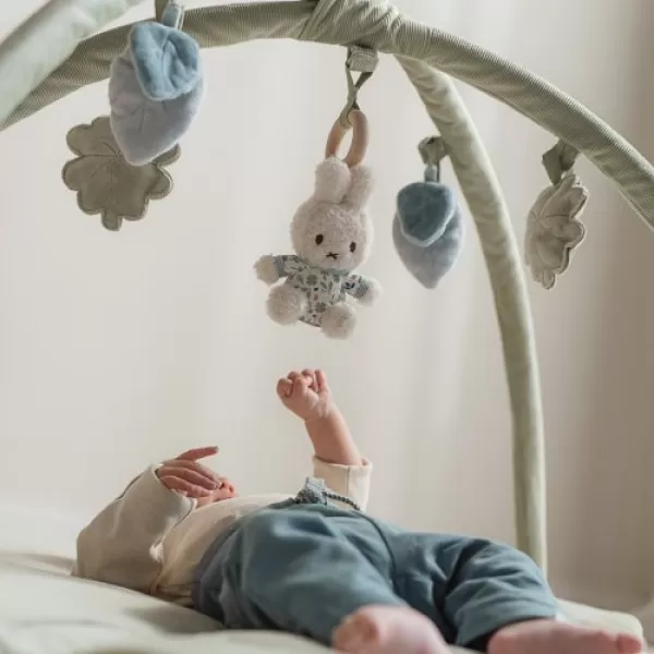 Little Dutch Hrací deka s hrazdou králíček Miffy Lucky Leaves