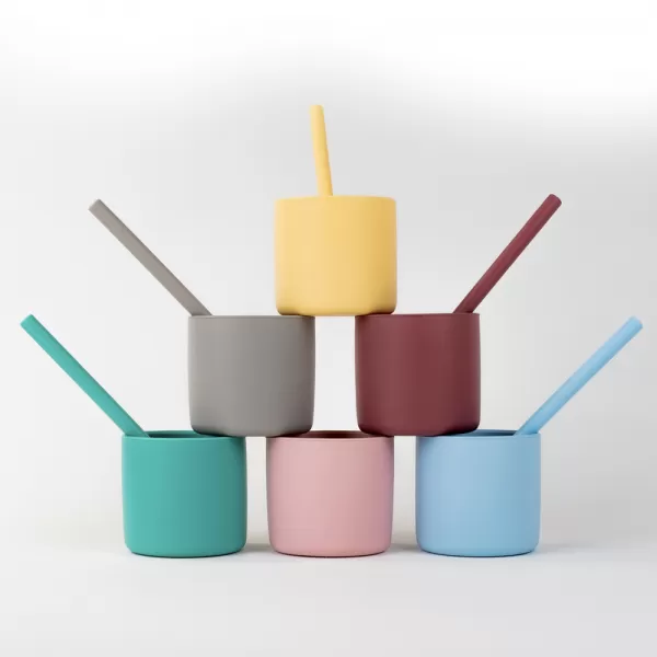 MINIKOIOI Hrnek silikonový mini - Grey