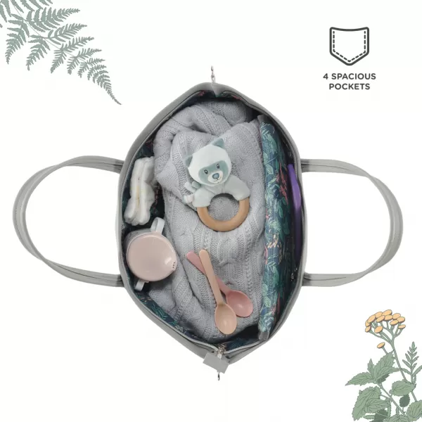 KINDERKRAFT Taška přebalovací Treasurebag Nature Vibes, Premium