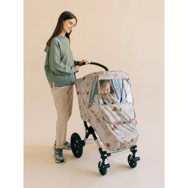 LEOKID Pláštěnka na kočárek