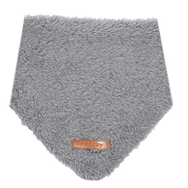 New Baby Zimní kojenecká čepička s šátkem na krk Teddy bear