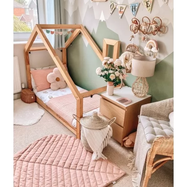 TODDLEKIND Organic Leaf Mat Hrací deka Sea Shell