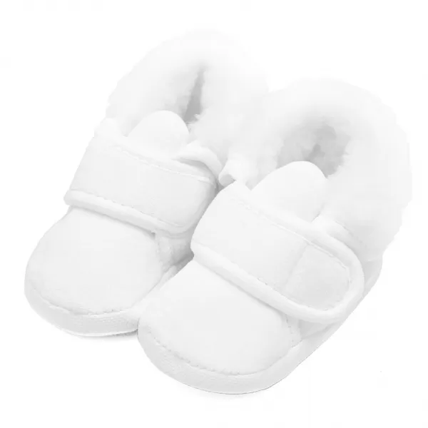 New Baby Kojenecké zimní semiškové capáčky ke křtu 12-18 kluk