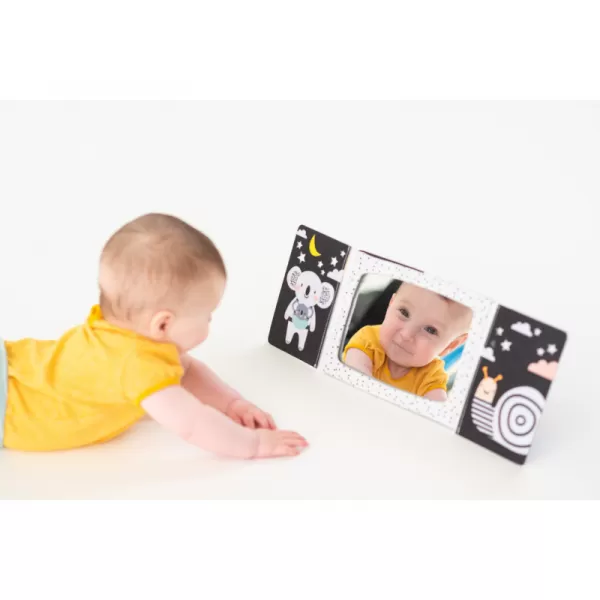 Taf Toys Knížka pro hru na bříšku se zrcátkem