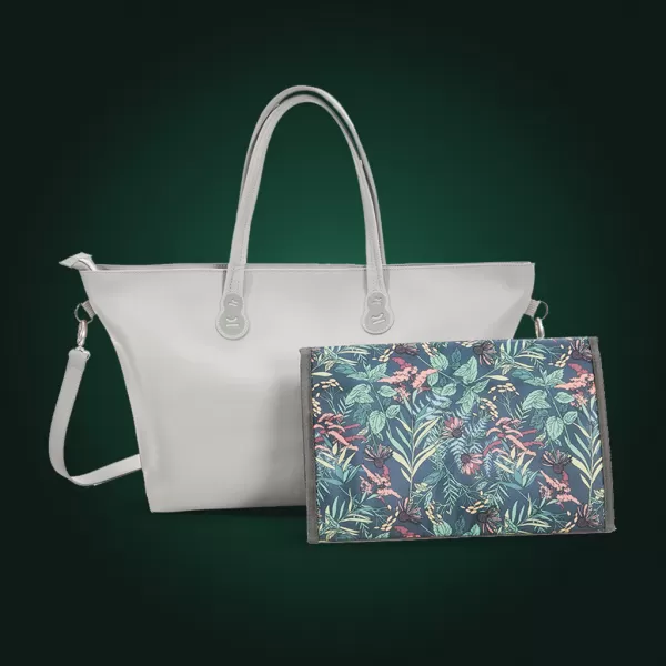 KINDERKRAFT Taška přebalovací Treasurebag Nature Vibes, Premium