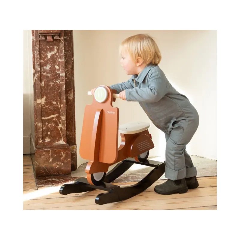 Childhome Houpací skútr dřevěný
