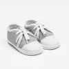New Baby Kojenecké tenisky capáčky jeans šedá 3-6 m