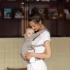 Voksi Huddle Zip on Baby Carrier