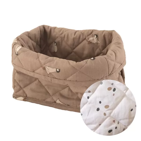 PETÚ PETÚ Kres Prošívaný úložný košík Dots