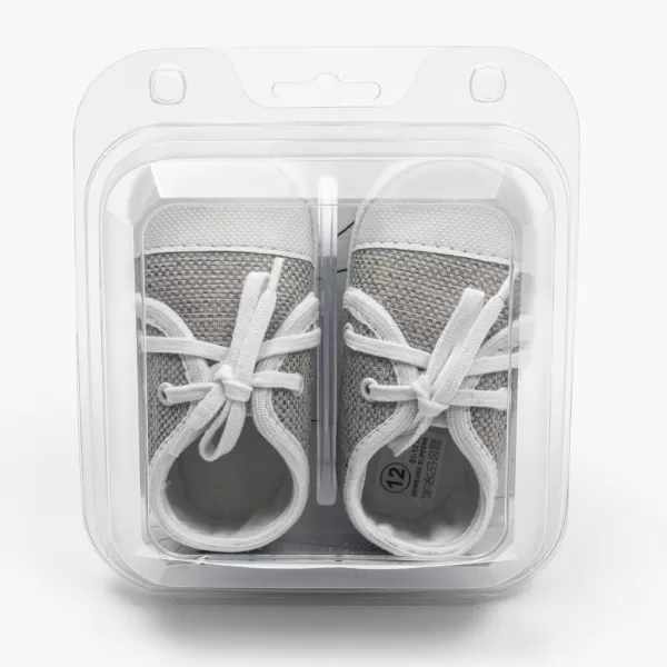 New Baby Kojenecké tenisky capáčky jeans šedá 3-6 m