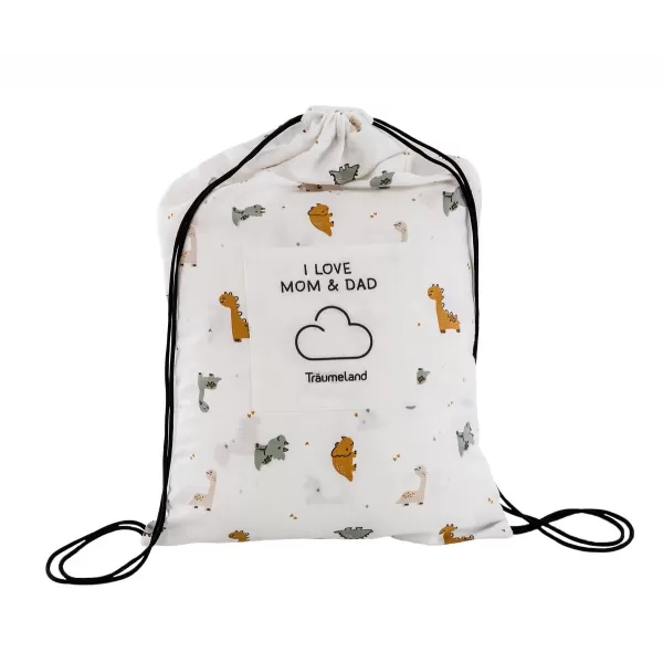 TRÄUMELAND povlečení 140/200 + 70/90 Dinolino