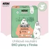 Muumi Baby 5 Maxi+ 10–16 kg (132 ks), měsíční balení eko plen