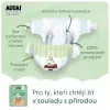 Muumi Baby 5 Maxi+ 10–16 kg (132 ks), měsíční balení eko plen