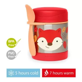 Skip Hop Zoo Termoska na jídlo se lžičko/vidličkou 325ml, 12m+