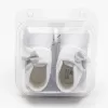 New Baby Kojenecké capáčky s mašličkou bílá 12-18 m