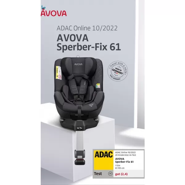 AVOVA Autosedačka Sperber-fix 61