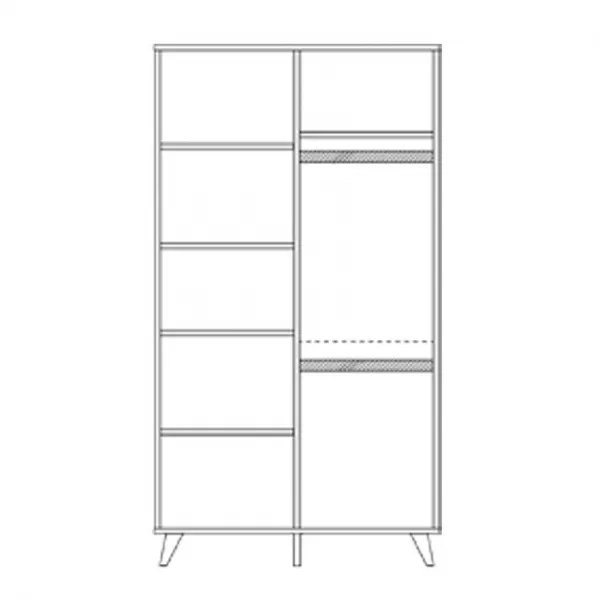 Faktum Skříň dvoudílná Colette