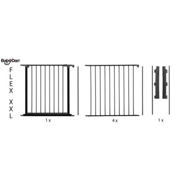 Baby Dan Prostorová zábrana Flex XXL 90-350 cm