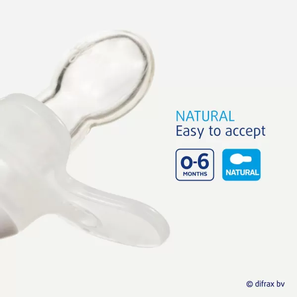 Difrax Dudlík Natural UNI 0+