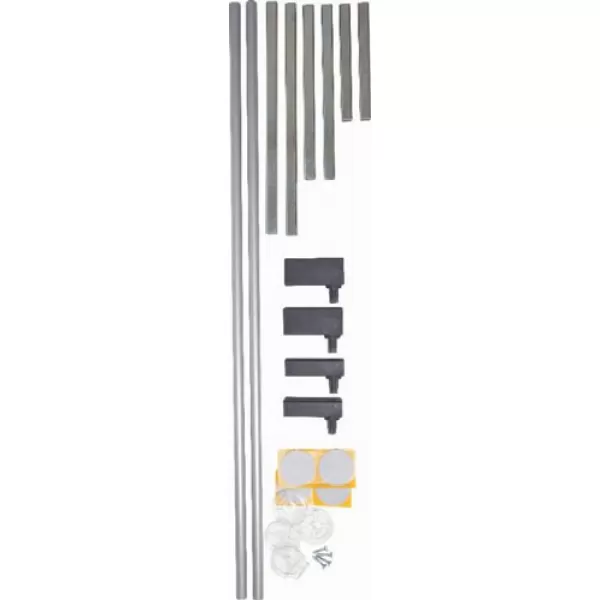 Baby Dan 2 Prodloužení á 7cm kov stříbrná, výška 75cm