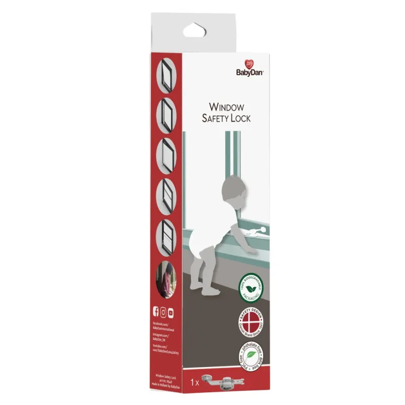 Baby Dan zajištění okna Window Safety Lock, BIO