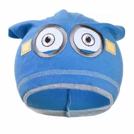 New Baby Podzimní dětská čepička mimoň světle