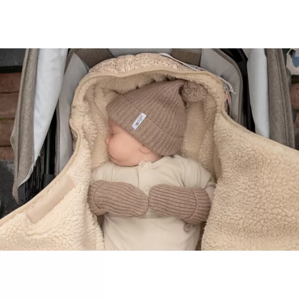 LODGER Hatter Folklore Merino Wool Buffalo 0 - 3 měsíce