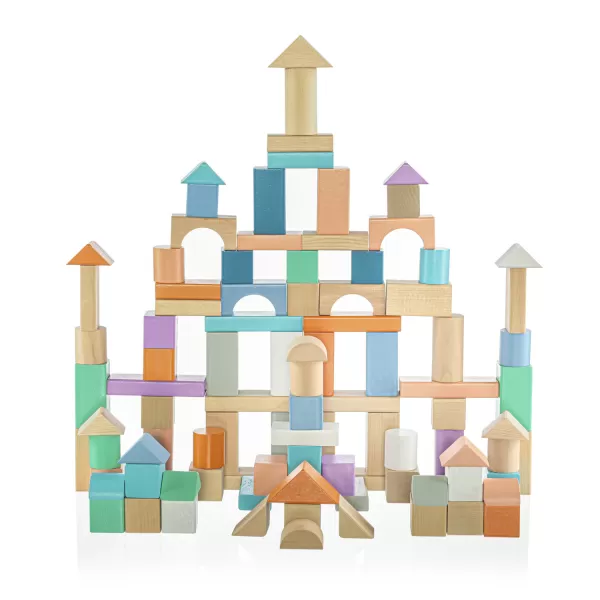 Zopa Dřevěný set kostky 100 ks