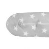 New Baby Kojící polštář Hvězdičky šedý