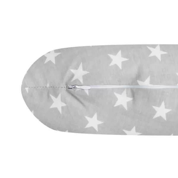 New Baby Kojící polštář Hvězdičky šedý