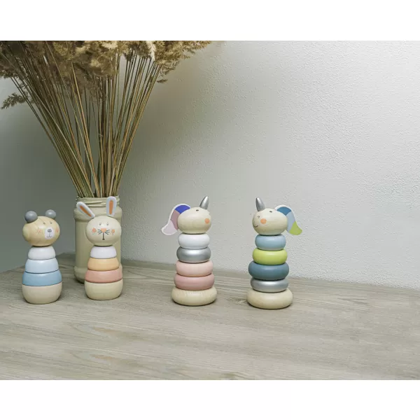 Zopa Dřevěné nasazovací zvířátko