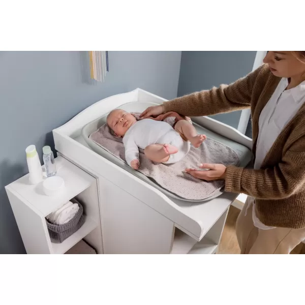 Hauck Podložka a ručník 2v1, sage