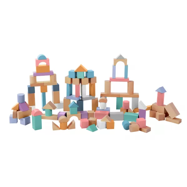 Zopa Dřevěný set kostky 100 ks