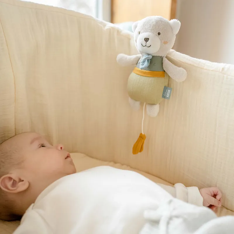 Baby Fehn Hrací hračka medvěd, FehnNatur 3.0