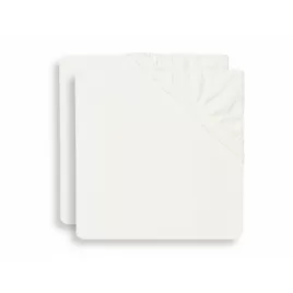 Jollein Prostěradlo napínací 120x60 cm 2 ks