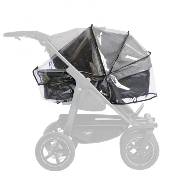 TFK Raincover duo2 combi pushchair
