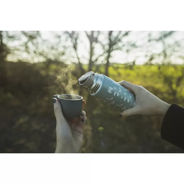 Zopa Termoska na tekutiny se silikonovým držákem 400 ml