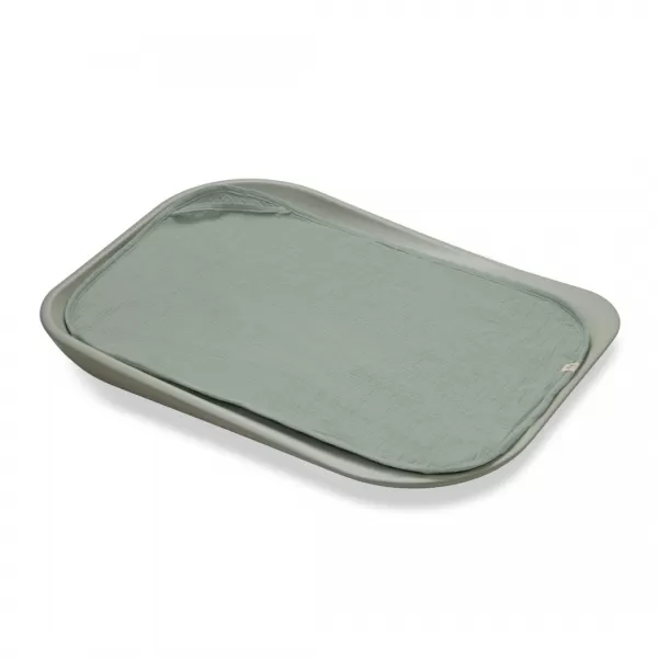 Hauck Podložka a ručník 2v1, sage